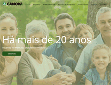 Tablet Screenshot of canovadobrasil.com.br